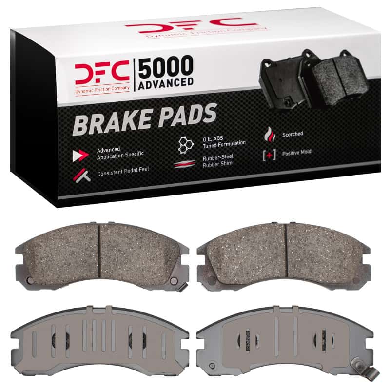 DFC — DFC 90-22 Dodge Stealth Front 5000 Advanced Ceramic Brake Pads
DFC Brake Pad Set - view 1