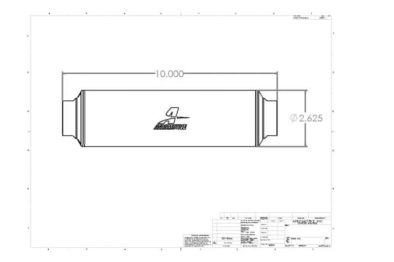 Aeromotive — Aeromotive In-Line Filter - AN-16 100 Micron SS Element Extreme Flow
Fuel Filter - view 4