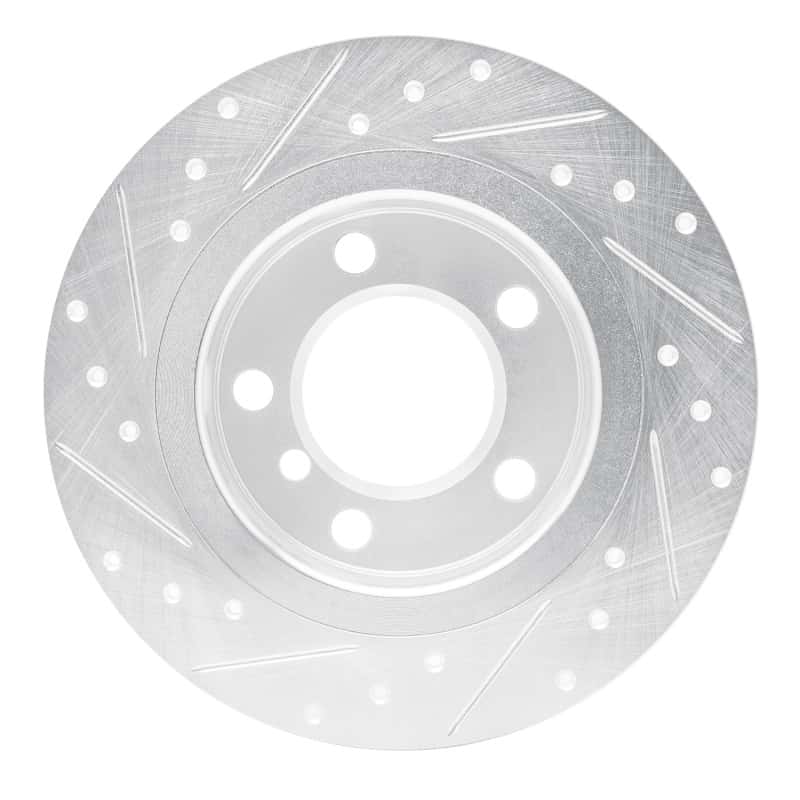 R1 Concepts — R1 11-16 Mini Cooper Paceman Rear Right Drilled & Slotted Silver Brake Rotor
R1 Brake Rotor Drill - view 5