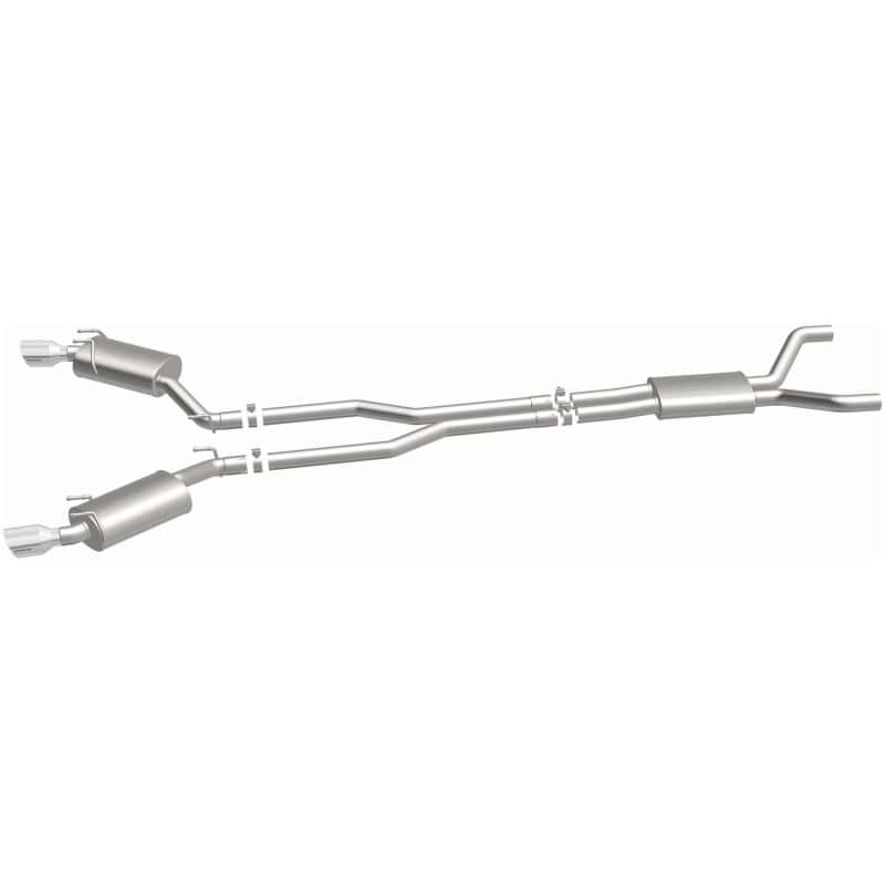 Magnaflow — MagnaFlow Cat-Back Stainless Dual Split Rear Exit 4in Polished Tips 11-15 Chevy Camaro 3.6L V6
Cat-Back - view 6