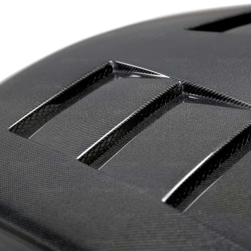 Seibon — Seibon 03-07 Infiniti G35 Coupe TS Carbon Fiber Hood - view 10