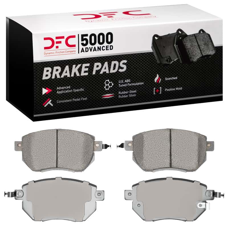 DFC — DFC 03-11 Infiniti FX45 Front 5000 Advanced Ceramic Brake Pads
DFC Brake Pad Set - view 1