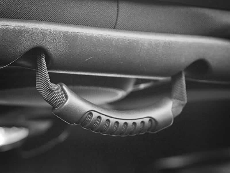 Rugged Ridge — Rugged Ridge Rear Side Grab Handles Black 07-18 Jeep Wrangler Unlimited JK
Interior Grab Bar
OFFROAD_INTERIOR - view 2