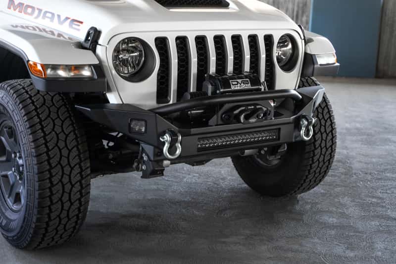 DV8 Offroad — DV8 Offroad 18-23 Jeep Wrangler JL / 20-23 Jeep Gladiator JT FS-7 Mid-Width Winch Front Bumper
Jeep FS-7 Front - view 10