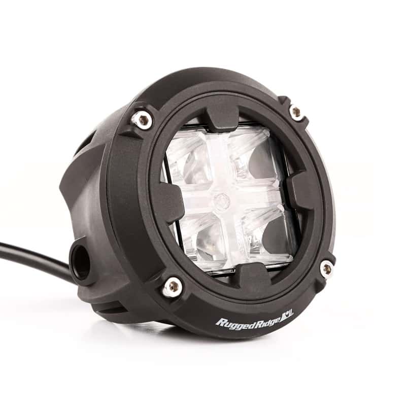 Rugged Ridge — Rugged Ridge Round LED Light 3.5in Combo High/Low Beam
Offroad/Racing Lamp
OFFROAD_LIGHTING - view 3