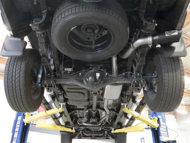 aFe — aFe MACHForce XP Cat-Back SS w/Black Tips 16 Toyota Tacoma V6-3.5L
Cat-Back Exhaust - view 7