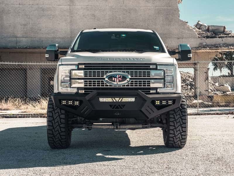 Road Armor — Road Armor 17-20 Ford F-250 SPARTAN Front Bumper Bolt-On Pre-Runner Guard - Tex Blk - view 7