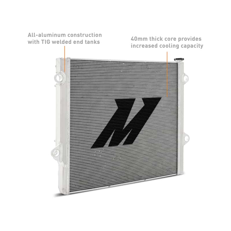Mishimoto — Mishimoto 03-09 Toyota 4-Runner / GX470 4.7L Performance Aluminum Radiator - view 5