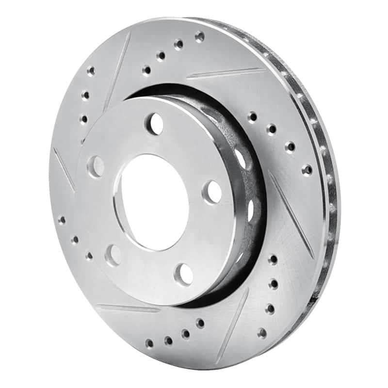 R1 Concepts — R1 00-02 Audi S4 Rear Left Drilled & Slotted Silver Brake Rotor
R1 Brake Rotor Drill - view 2
