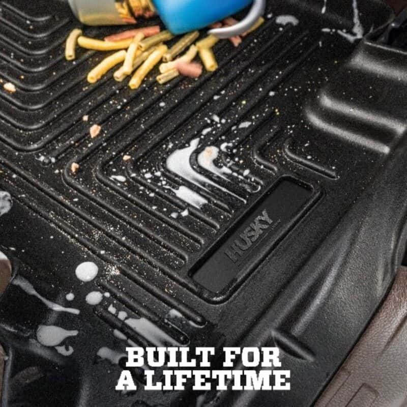 Husky Liners — Husky Liners 2019 Ram 1500 CC WeatherBeater 2nd Seat Floor Liners Black (W/O Factory Storage Box) - view 15