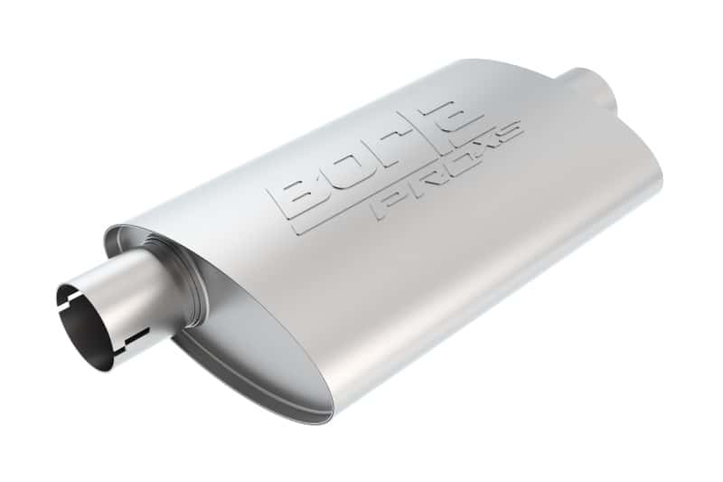 Borla — Borla Universal Center/Offset Oval 2.25in Tubing 14in x 4in x 9.5in PRO-XS Notched Muffler
ProXS Muffler
Muffler - view 3