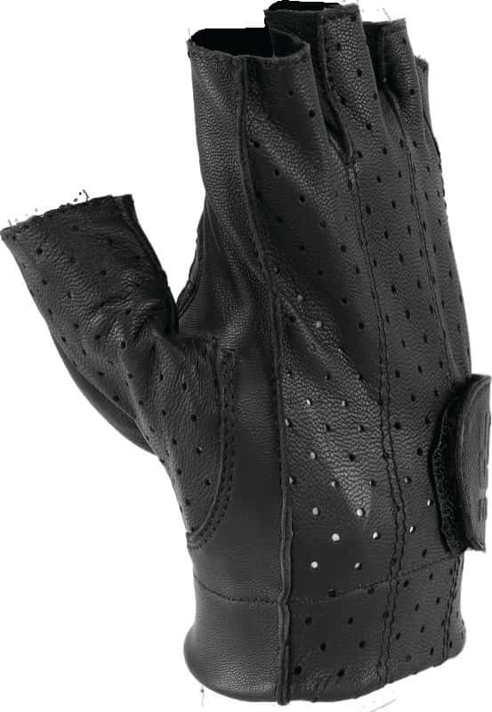 Kuryakyn — Kuryakyn Leather By River Road Tucson Shorty Gloves Black - Small - view 2