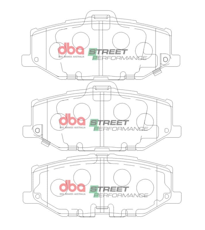 DBA — DBA 2020+ Suzuki Jimny 1.5L (A6G) SP Performance Front Brake Pads
Brake Pad - view 2