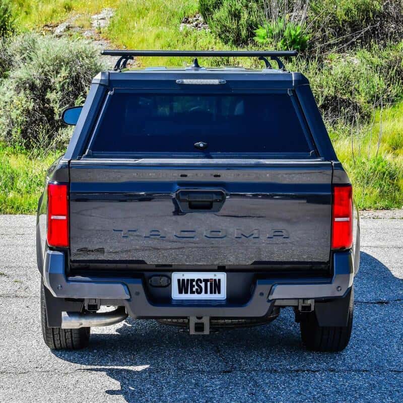 Westin — Westin EXP Truck Cap COMPLETE KIT A + BS (24-25 Toyota Tacoma 5ft. Bed) - Black - view 7