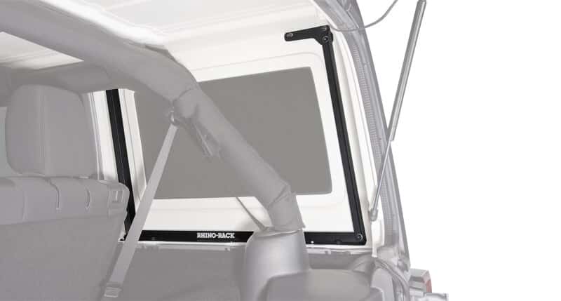 Rhino-Rack — Rhino-Rack 07-18 Jeep Wrangler JK 2 Door 2 Base Backbone Mounting System
Roof Rack - view 3