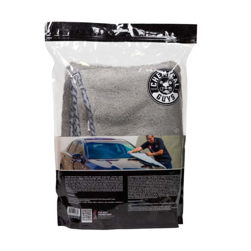 Chemical Guys — Chemical Guys Woolly Mammoth Microfiber Dryer Towel - 36in x 25in - view 4