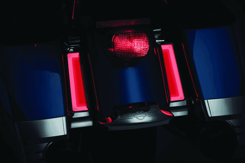 Kuryakyn — Kuryakyn Tracer L.E.D. Inserts For Saddlebag Supports Chrome - view 2