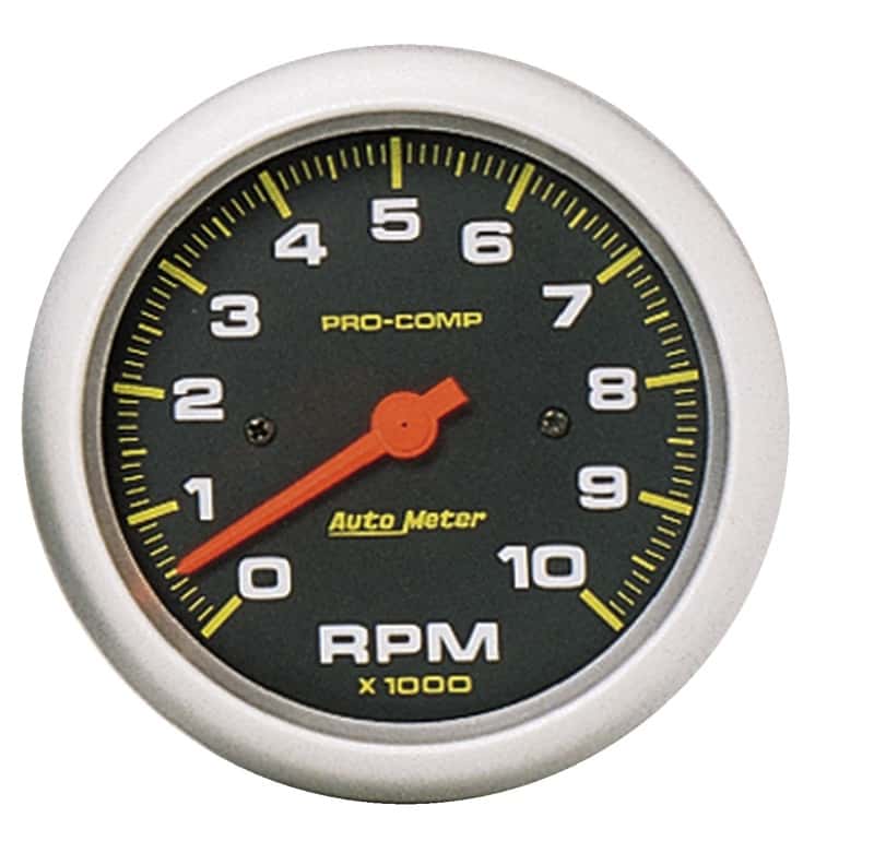 AutoMeter — Autometer 3 3/8in Pro-Comp In-Dash 10000 RPM Tachometer
3-3/8" TACH, 10,000 - view 1