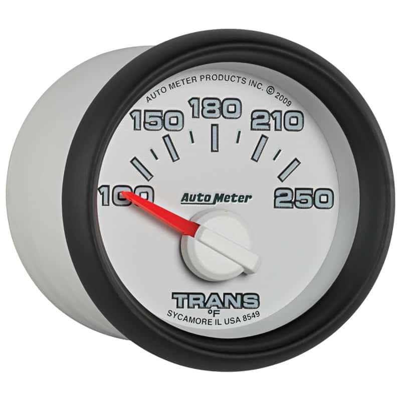 AutoMeter — Autometer Factory Match 52mm Short Sweep Electronic 100-250 Deg F Transmission Temperature Gauge
2-1/16" TRANS TEMP, - view 12