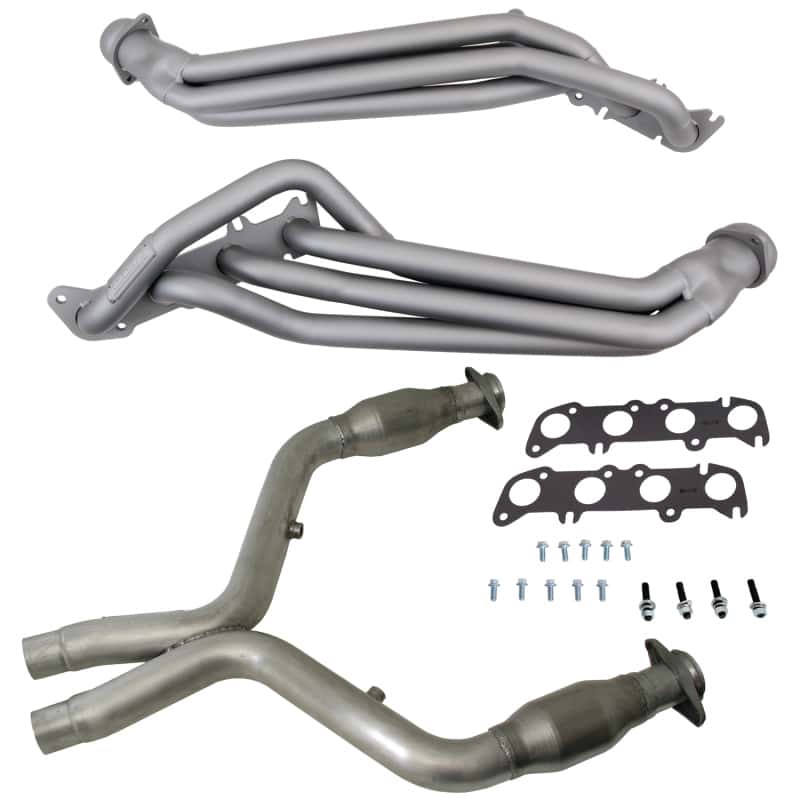 BBK — BBK 11-14 Ford Mustang GT 1-3/4 Long Tube Headers w/High Flow Catted X-Pipe (Ti Ceramic)
Exhaust Header
Exhaust Kit - view 1