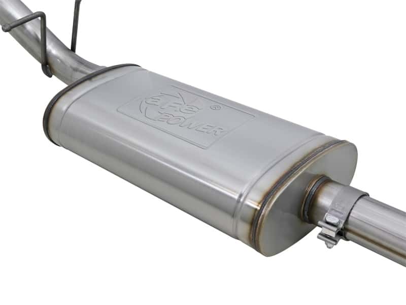aFe — aFe Mach Force-XP Exhaust 3in CB SS 15-17 GM Colorado/Canyon 2.5L/3.6L Side Exit w/ Black Tip
Cat-Back Exhaust - view 3