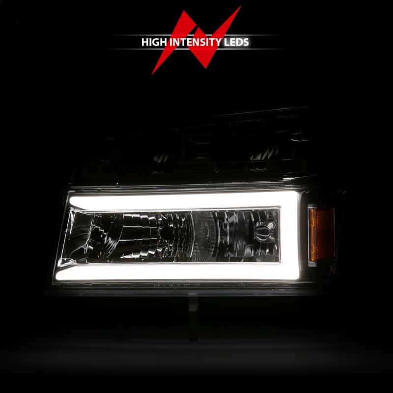 ANZO — ANZO 04-12 GM Colorado/Canyon/I-Series Crystal Headlights - w/ Light Bar Chrome Housing 4pcs
Head Light Set
HdLtSet - view 6