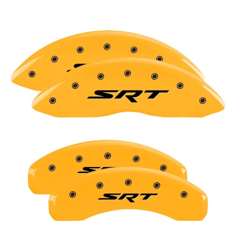 MGP — MGP 4 Caliper Covers Engraved Front & Rear Srt Yellow Finish Black Char 2006 Jeep Commander
Caliper Covers - view 1