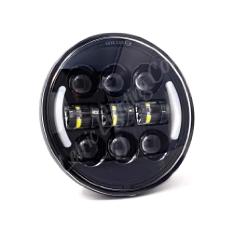 Letric Lighting — Letric Lighting 5.75in Intgrd W/Swtchbk T/S Blk - view 2