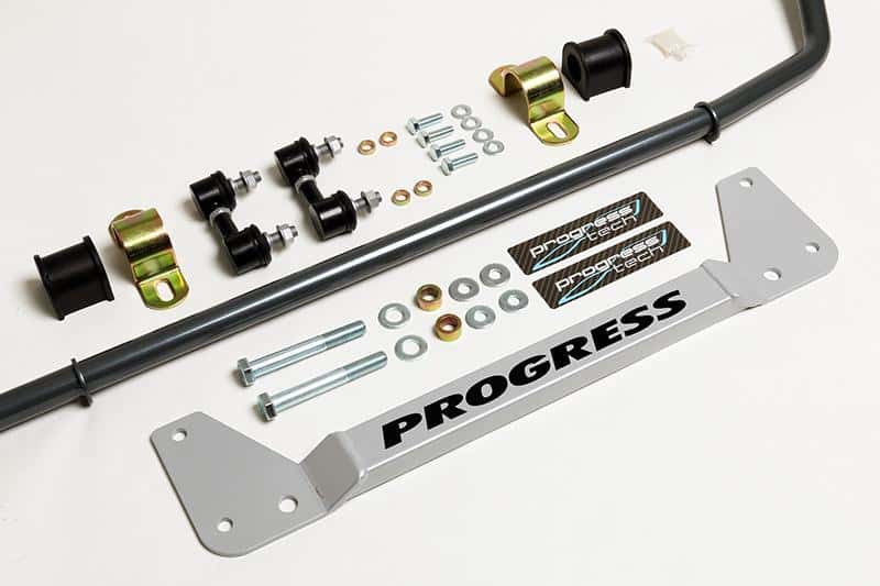 Progress Technology — Progress Tech 02-06 Acura RSX Rear Sway Bar (24mm - Adjustable w/ End Links and Bar Brace)
Sway Bar - view 4