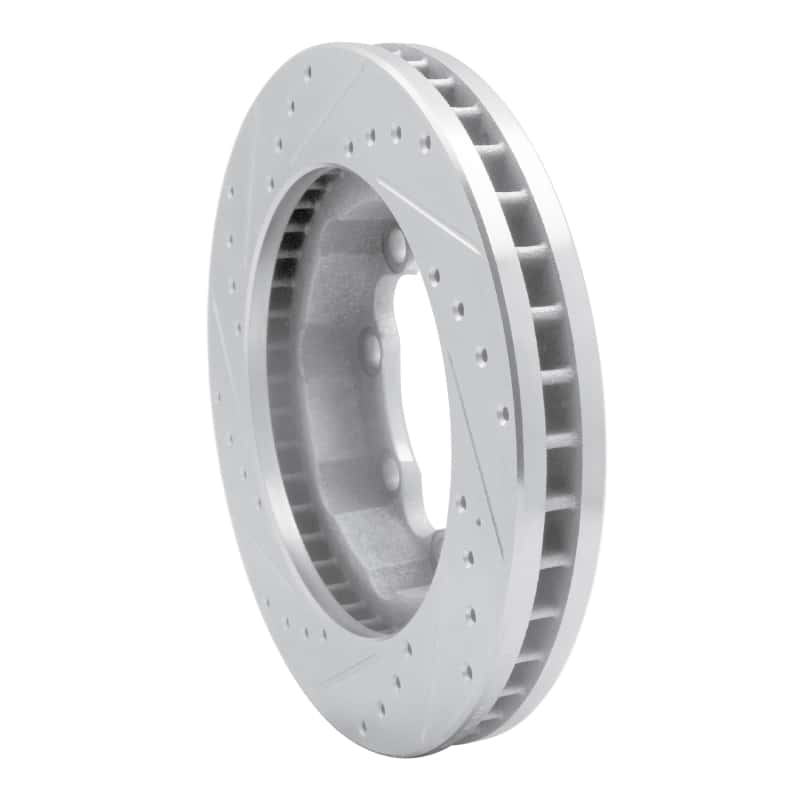 R1 Concepts — R1 92-00 Chevrolet K3500 Front Right Drilled & Slotted Silver Brake Rotor
R1 Brake Rotor Drill - view 4