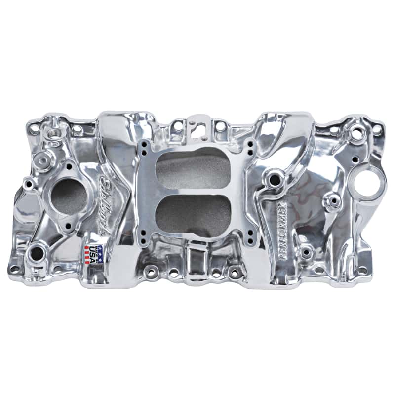 Edelbrock — Edelbrock Performer 87-95 Polished Manifold
MANIFOLD - view 4