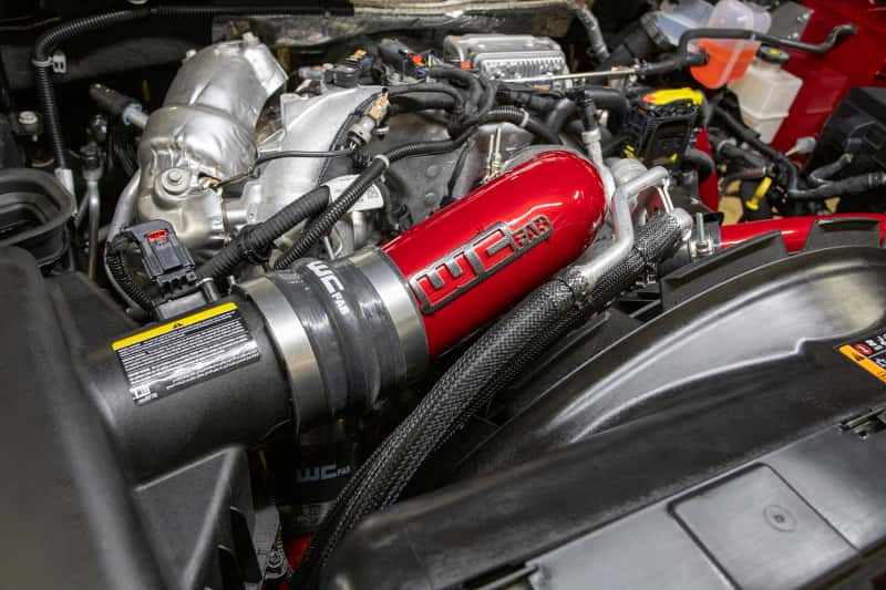 Wehrli — Wehrli 2020-2024 Chevrolet 6.6L L5P Duramax 4in Intake Pipe (Use w/OEM Air Box) - Gloss Black
IntRes Pipe 20-25 GB - view 5