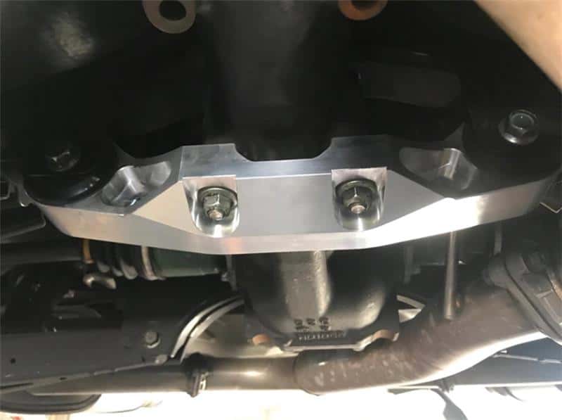 Torque Solution — Torque Solution 08+ Subaru WRX/STI Rear Differential Brace - Black - view 3