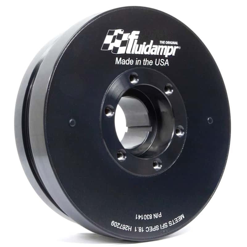 Fluidampr — Fluidampr 17-19 GM 6.6L Duramax Steel Externally Balanced Damper
Harmonic Balancer - view 1