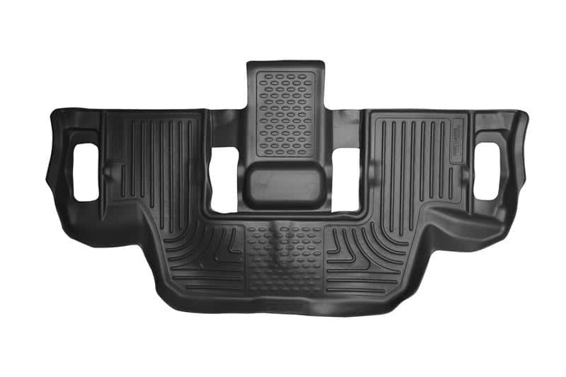 Husky Liners — Husky Liners 11-12 Ford Explorer WeatherBeater 3rd Row Black Floor Liners - view 2