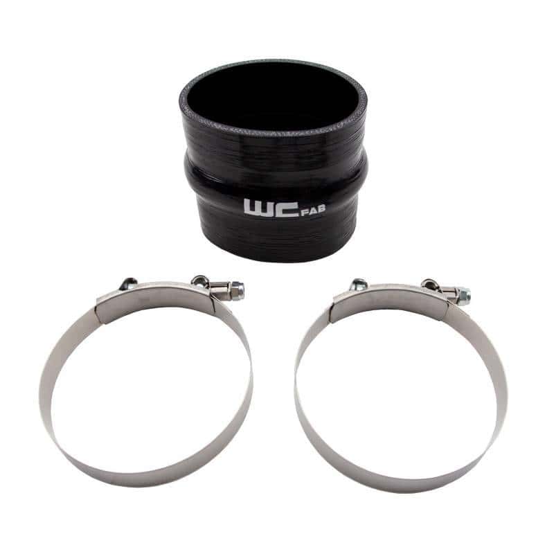 Wehrli — Wehrli 4in ID x 4in Long Silicone Hump Boot and Clamp Kit - Replacement
4x4 Boot&Clamp Kit - view 2