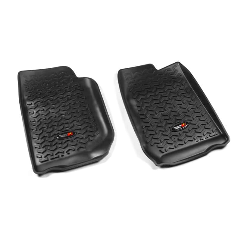Rugged Ridge — Rugged Ridge Floor Liner Front Black 2007-2018 Jeep Wrangler Unlimited JK 4 Dr
OFFROAD_FLOORLINERS
Floor Mat Set - view 1