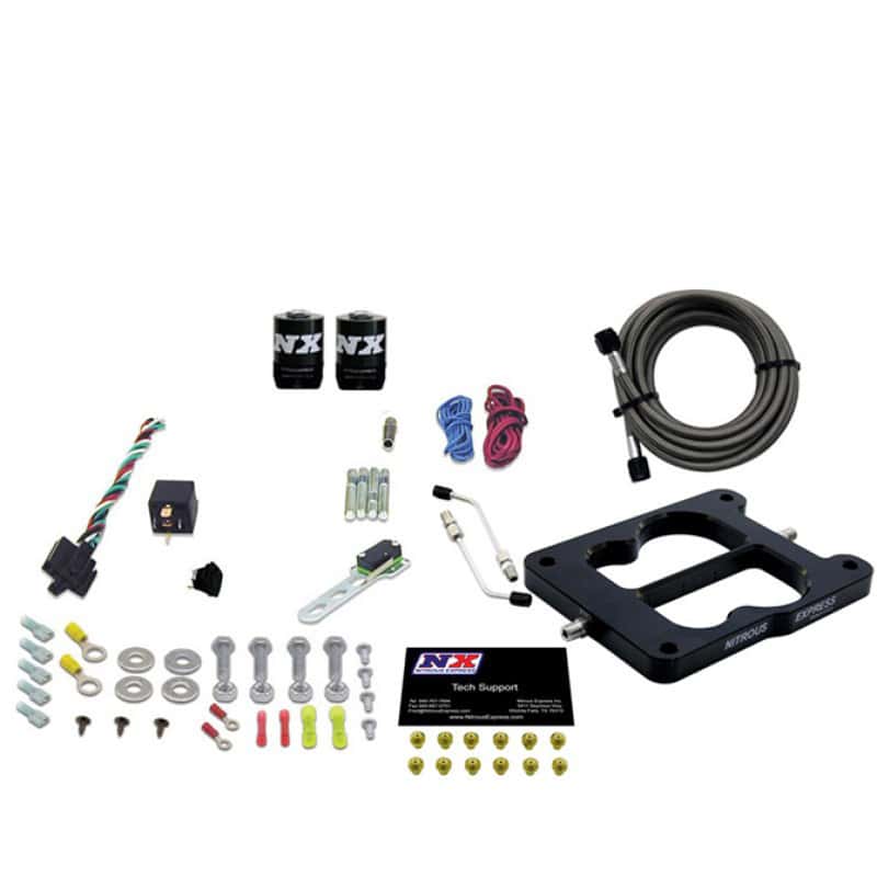 Nitrous Express — Nitrous Express Q-Jet/Holley Spread Bore Nitrous Kit (50-300HP) w/o Bottle
Injection System Kit
N2OSys - view 2