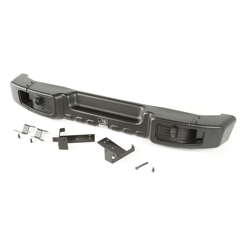Rugged Ridge — Rugged Ridge Spartacus Rear Bumper Black 07-18 Jeep Wrangler
Spartacus Bumper
Bumper- Rear - view 3