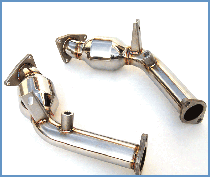 Invidia — Invidia 09+ Nissan 370Z / Infiniti G37 60mm High Flow Cat w/ Bracket - view 2