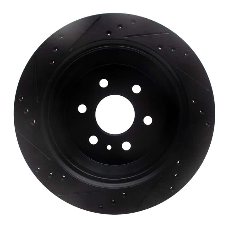 R1 Concepts — R1 15-20 Chevrolet Colorado Rear Right Drilled & Slotted Black Brake Rotor
R1 Brake Rotor Drill - view 5