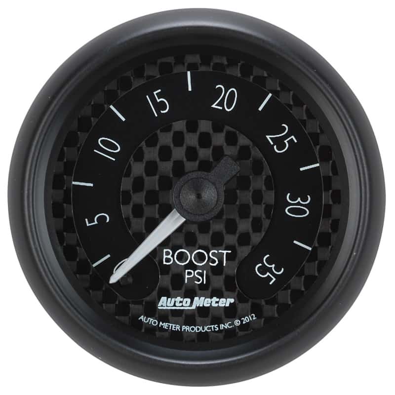 AutoMeter — Autometer GT Series 52mm Mechanical 0-35 psi Boost Gauge
2-1/16" BOOST, 0-35 - view 12
