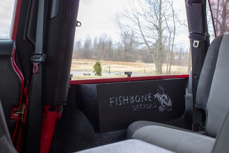 Fishbone Offroad — Fishbone Offroad 97-06 Jeep Wrangler TJ Wheel Well Storage Bins - view 7