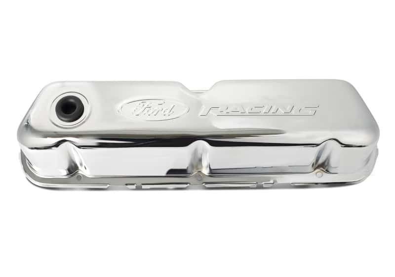 Ford Racing — Ford Racing Embosses Logo Stamped Steel Valve Cover Chrome
Valve Cover Set - view 10