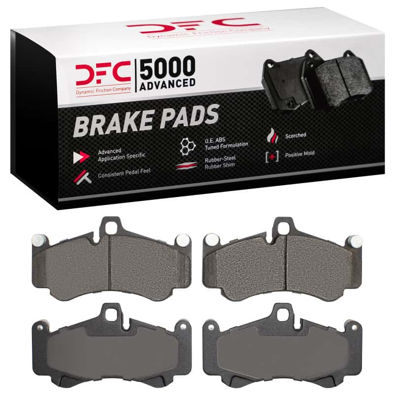 DFC — DFC 02-13 Porsche 911 Front/Rear 5000 Advanced Low Metallic Brake Pads
DFC Brake Pad Set - view 1
