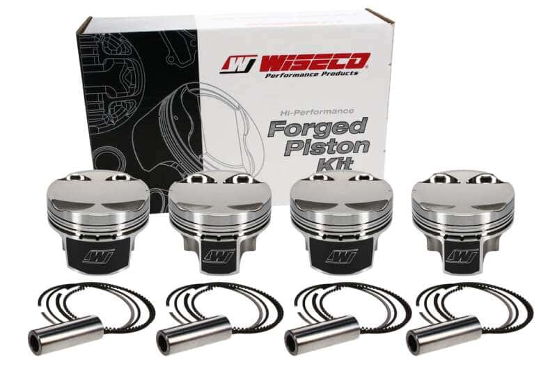 Wiseco — Wiseco Mitsubishi 4G63 87.00 mm Bore 34.87 mm CH -9.00 CC Piston Set
Piston Set - view 1