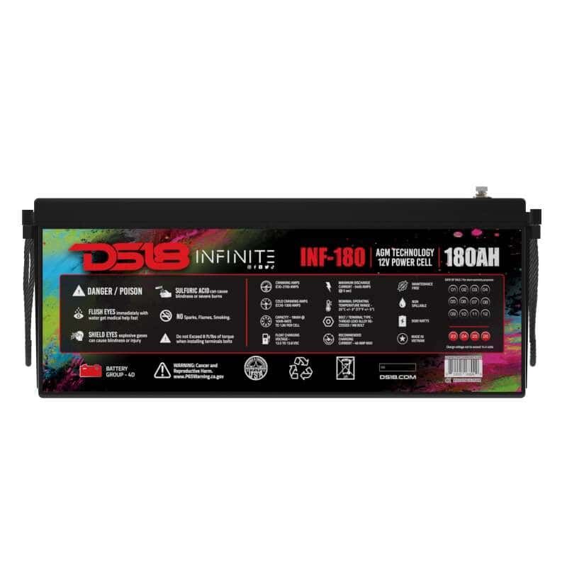 DS18 — DS18 5000 Watts 180 AH Infinite AGM Power Cell Battery - view 6