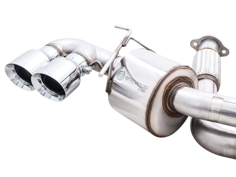 AWE Tuning — AWE Tuning 2020 Chevrolet Corvette (C8) Touring Edition Exhaust - Quad Chrome Silver Tips
Touring Exhaust - view 4