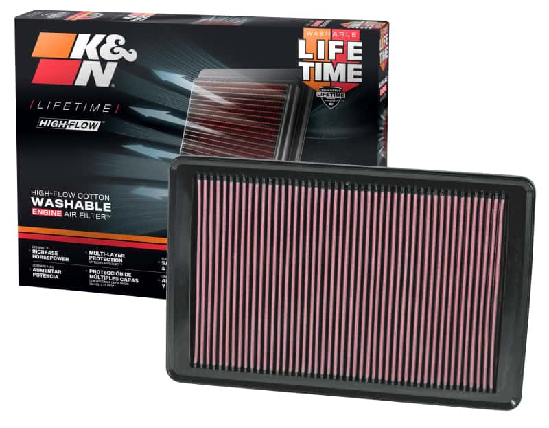 K&N Engineering — K&N Replacement Air Filter SATURN SKY/PONTIAC SOLSTICE 2.0L-L4; 2007
Replacement Air Filt
Air Filter - view 3