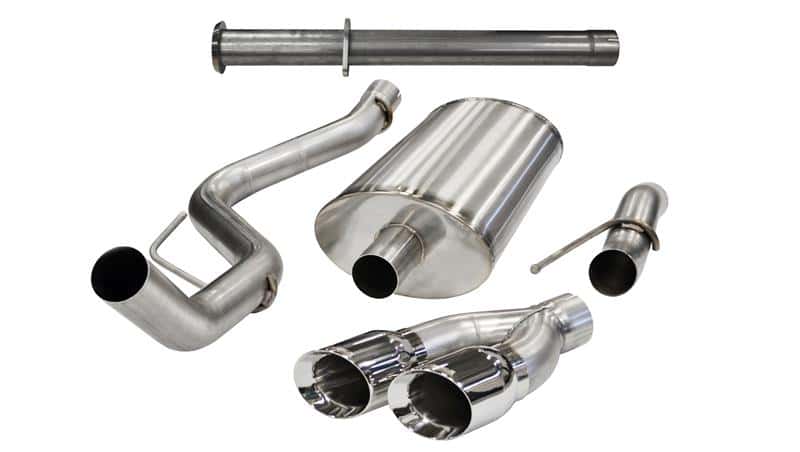 CORSA Performance — Corsa 2011-2014 Ford F-150 Raptor 6.2L V8 133in Wheelbase Polished Xtreme Cat-Back Exhaust
Exhaust - view 2